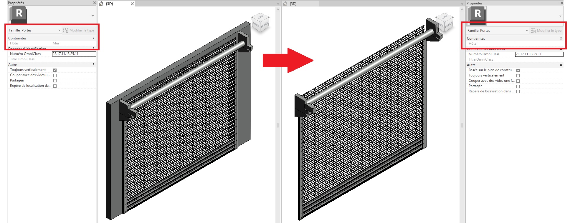 Revit : Comment supprimer dans les familles la dépendance à un hôte